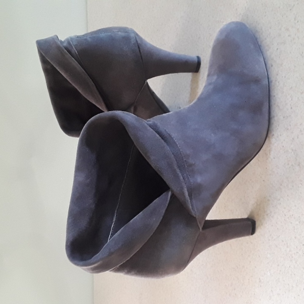 Suede ankle boots